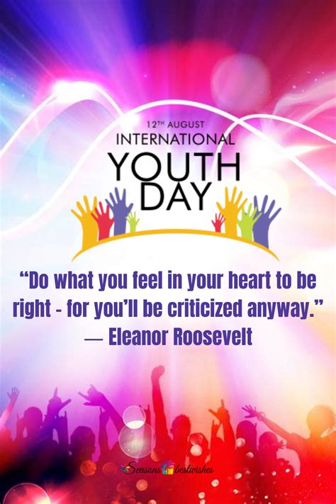 International youth day Quotes for Status | Motivation | Inspiring ...