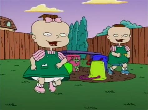 Rugrats_Phillip "Phil" and Lillian "Lil" DeVille | Rugrats, Cartoon, Nickelodeon