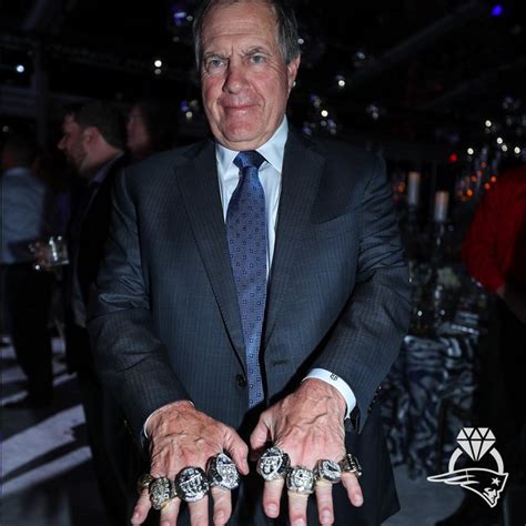 How many Super Bowl rings has Bill Belichick won?