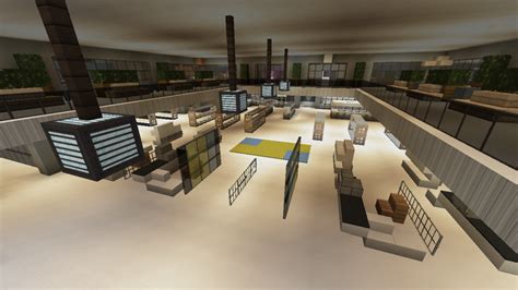 Modern Supermarket (full interior) Minecraft Map