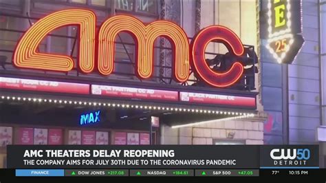 AMC Theaters Is Delaying Its Reopening Date - YouTube