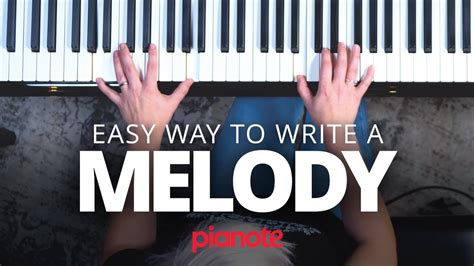 How To Write A Melody To