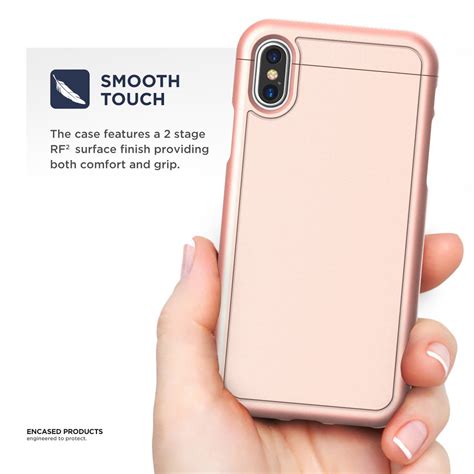 iPhone X Slimshield Case Rose Gold - Encased