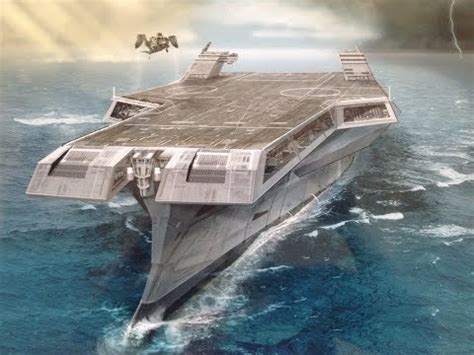 Future Of Super Aircraft Carrier Concepts - YouTube