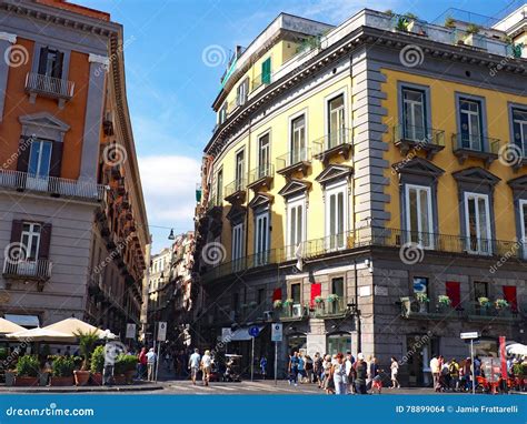 The Streets of Naples editorial stock image. Image of italian - 78899064