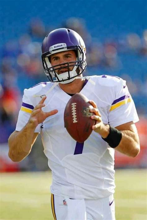 Christian Ponder | Christian ponder, Football helmets, Minnesota vikings