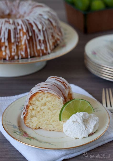 Key Lime Pound Cake Recipe from Barbara Bakes