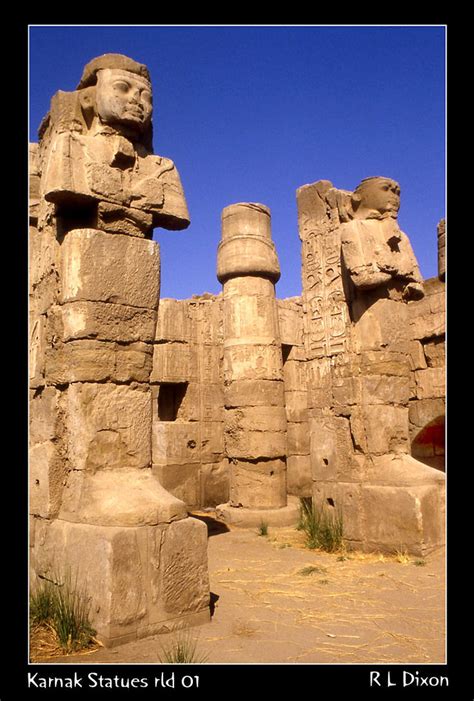 karnak Statues rld 01 by richardldixon on DeviantArt