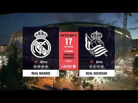 Real Madrid v Real Sociedad | Match Highlights | La Liga | Matchday 3 ...