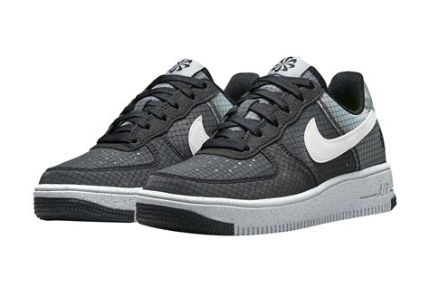 Nike Air Force 1 Crater GS Black Grey DC9326-001 - KicksOnFire.com