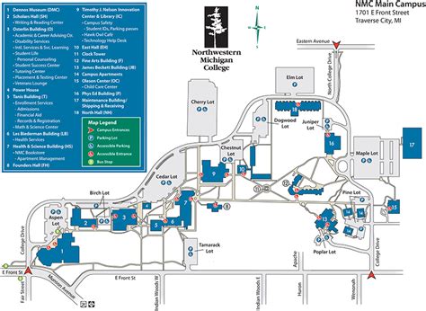 Traverse City Nmc Campus Map