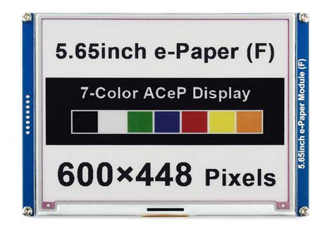 Meet the New Affordable Multi-Color E-Paper Display from Waveshare - Electronics-Lab.com