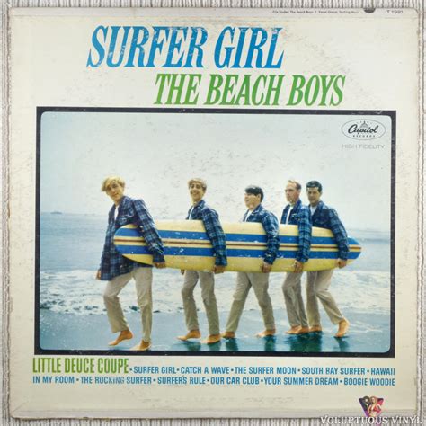 The Beach Boys ‎– Surfer Girl (1963) Vinyl, LP, Album, Mono – Voluptuous Vinyl Records