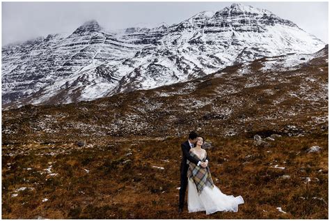 A snowy honeymoon shoot in the Scottish Highlands - Lynne Kennedy ...