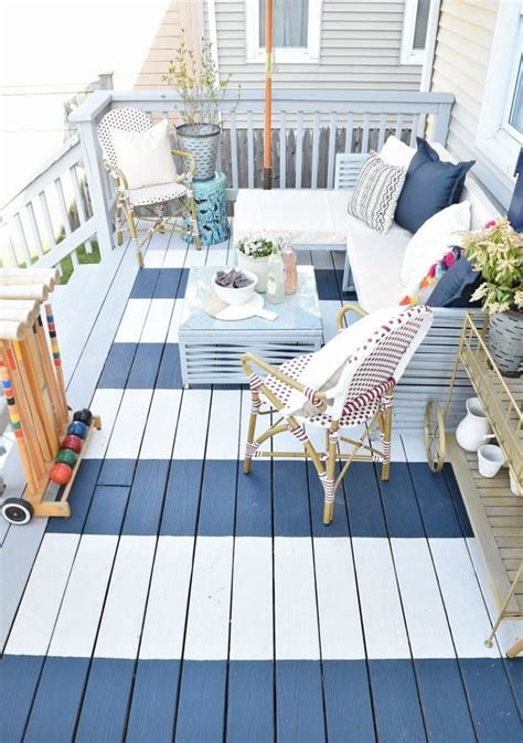 eck paint ideas – Options and useful tips for colourful decking