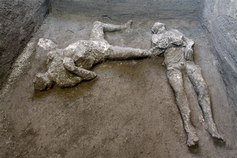 Two male bodies — master and slave — unearthed in ruins of Pompeii