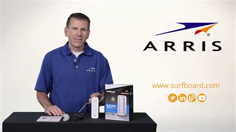 Setting up Your ARRIS SURFboard SB6190 Cable Modem - YouTube