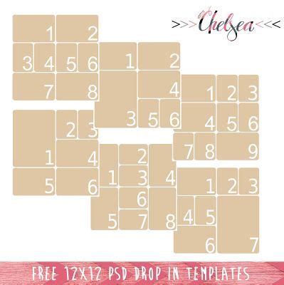 Freebies | Free photo collage templates, Scrapbook pages, Scrapbook printables