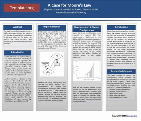 Academic Posters Template | Academic poster, Scientific poster, Powerpoint poster template