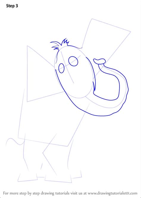 How to Draw Horton the Elephant from Horton Hears a Who! (Horton Hears ...