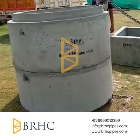 RCC Round Manhole Riser Rings, For Industrial at Rs 5450 in Ballabhgarh ...