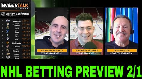 NHL Picks, Predictions and Odds | NHL Betting Preview | 🏒 Puck Time for February 1 - YouTube