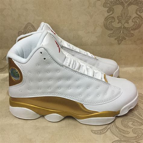 NIKE AIR JORDAN 13 XIII RETRO white wheat men basketball shoes 309259-171 - Febbuy