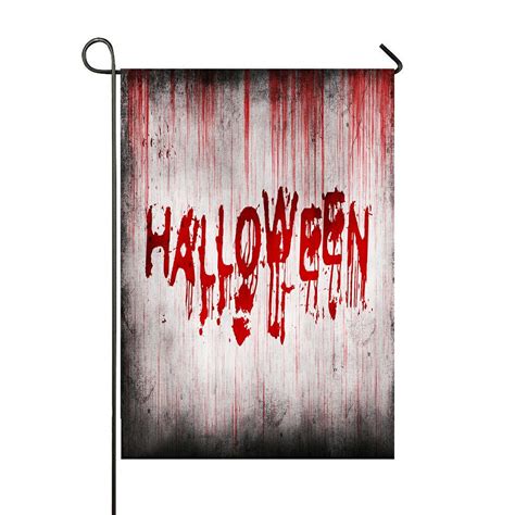 ECZJNT Halloween Wall Garden Flag Outdoor Flag Home Party Garden Decor 28x40 Inch - Walmart.com