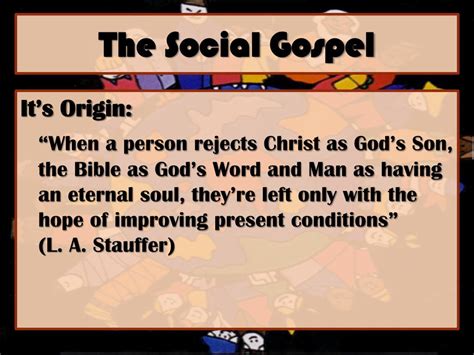 PPT - The Social Gospel PowerPoint Presentation, free download - ID:2755525