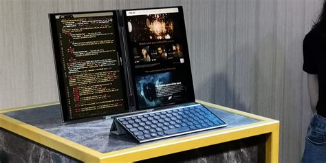 IN PHOTOS: Asus' upcoming dual-screen laptop, the Precog