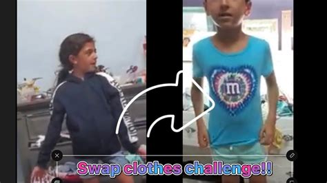 Swap clothes challenge part 2! - YouTube