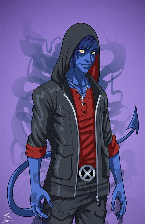 Nightcrawler commission by phil-cho on DeviantArt