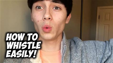 How To Whistle in 3 EASY Steps! - YouTube