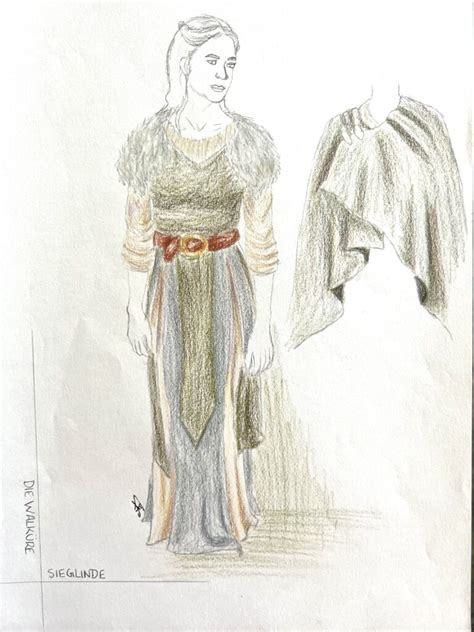 Costume Design for The Valkyrie - Opera Santa Barbara