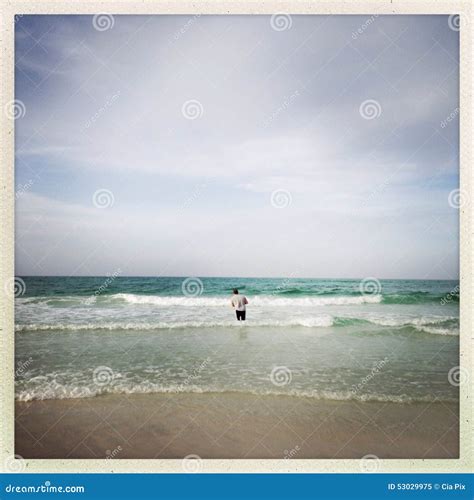 Fishing on Santa Rosa Beach Stock Image - Image of water, sandy: 53029975