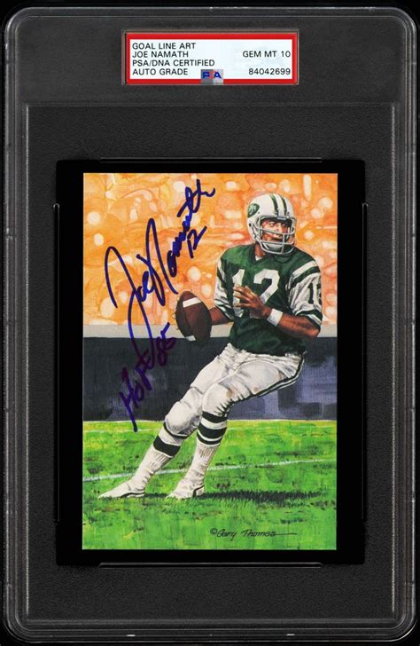 Joe Namath | PSA AutographFacts℠