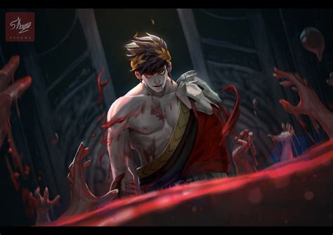 ArtStation - Fanart Zagreus Hades [Time lapse]