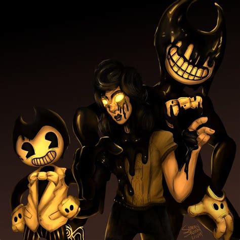 bendy and the dark revival fan art - atomic-monkey-movies