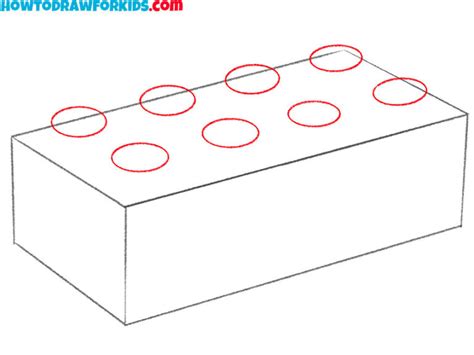 How to Draw a Lego Brick - Easy Drawing Tutorial For Kids