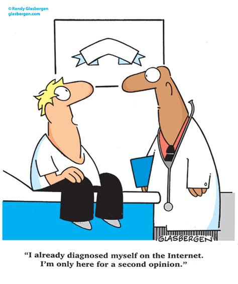 Health and Medical Cartoons | Randy Glasbergen - Today's Cartoon | Health insurance humor ...