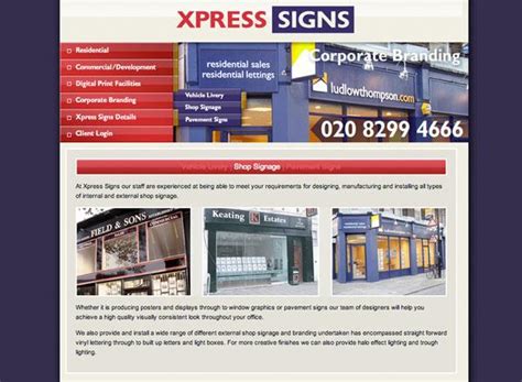 Xpress Signs - Bluntpixel