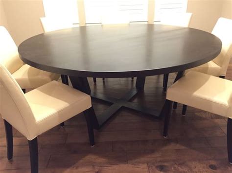 Hand Made Solid Maple 72" Round Dining Table by FURNITURE BY CARLISLE ...