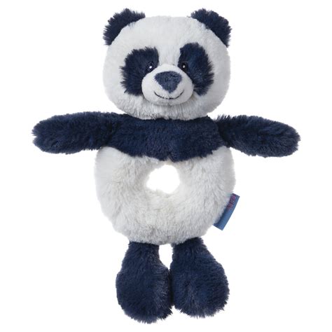 Baby GUND Baby Toothpick Cooper Panda Rattle Plush Stuffed Animal, Blue, 7.5" | Toys R Us Canada