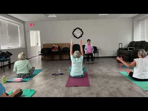 Wilson Senior Center Yoga - YouTube