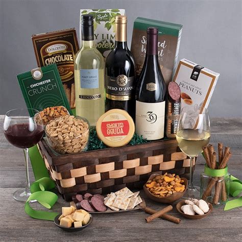 Wine Cellar Collection Gift Basket by GourmetGiftBaskets.com