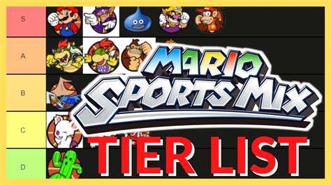 Ranking Mario Sports Mix Characters - YouTube