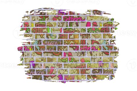 Graffiti Brick Wall Sublimation Clipart PNG 21444163 PNG