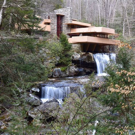 Frank Lloyd Wright’s Fallingwater Home in Pennsylvania [OC] [3774x3774] : r/ArchitecturePorn