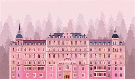 Grand Budapest Hotel Art on Behance