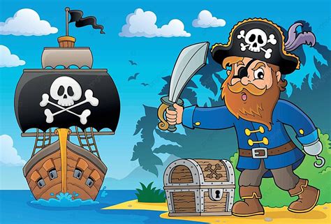 Pirate Holding Sabre Theme 2 Skull Drawing Beard Vector, Skull, Drawing, Beard PNG and Vector ...